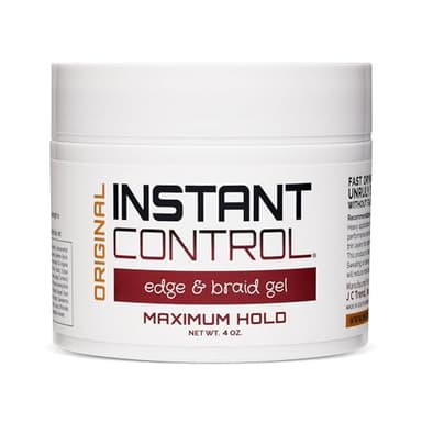 Instant Control Edge & Braid Gel Original (4 Ounce)