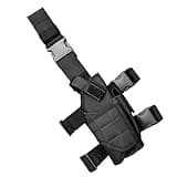 Drop Leg Pistol Holster for Right Handed, Thigh Gun Holster for Pistols, Universal Airsoft Pistol Holster for Men