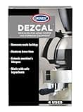 Descaling Powder Solution - 4 Uses - Activated Scale Remover for use with Keurig 1.0/2.0, Home Coffee and Espresso Machines, Kettles, Garment Steamers