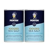 Morton Iodized Sea Salt Round, 26oz, 2 Pack