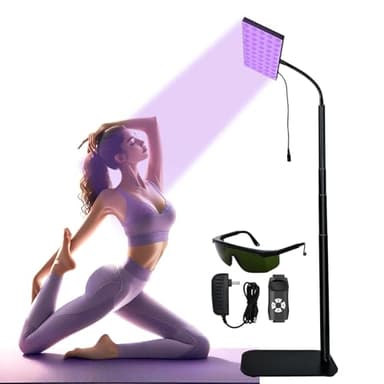 Tanning Lamp for Home Use with Adjustable Stand for Indoor