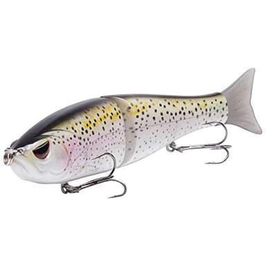 Bassdash SwimShad Glide Baits Jointed Swimbait Bass Pike Salmon Trout Muskie Fishing Lure