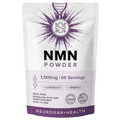 Neurogan NMN Powder 60,000mg Total, 2oz