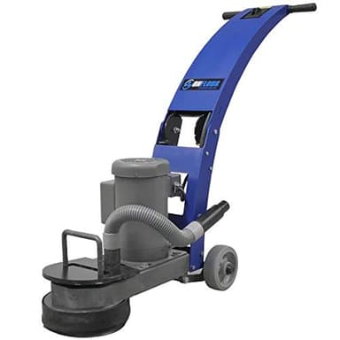 ONFLOOR® OF9S-L 9" Concrete Floor Grinder & Polisher – Single Disc Low Speed – Wood Deck Resurfacer – Wet/Dry Operation – Heavy-Duty Surface Preparation Machine