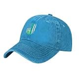 Transplant Survivor USA Flag Baseball Cap Women Men Hat Adjustable Washed Golf Caps Dad Hats Blue