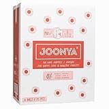 Joonya Baby Diapers, Size 4 L (15-31 lb) - 6 Bags of 25 (150) - New Range - NonToxic, Eco-Friendly, Ultra Slim, Overnight Use - Made in Denmark