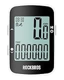 ROCKBROS Bike Computer Bike Speedometer GPS Wireless Cycling Computer with Bluetooth, IPX7 Waterproof,600mAH Battery and 2.3" Large Display