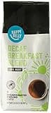Amazon Brand - Happy Belly Decaf Breakfast Blend Ground Coffee, Light Roast, 2 pound (Pack of 1)