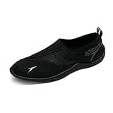 Speedo mens Surfwalker Pro 3.0 athletic water shoes, Speedo Black, 13 US