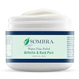 Sombra Original Warm Therapy Gel Cool to Warm Relief for Arthritis and Chronic Pain Pre-Workout Muscle Rub Vegan Formula Free of Artificial Fragrances, Dyes, NSAIDs, Wax, Petroleum, Alcohol - 2oz Jar