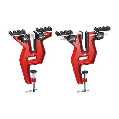 Swix Pro Snowboard Adjustable Aluminum Tuning Vise (Red)