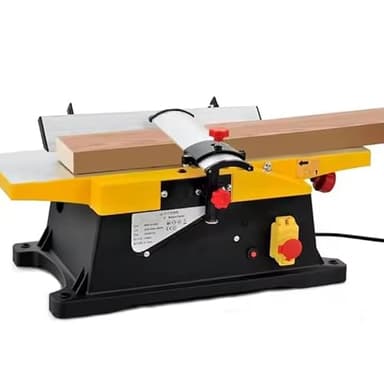 XQZMZSCP Wood Planer Thicknesser Machine, 1800W 12000rpm for Wood Cutting Woodworking and DIY - Benchtop Thickness Planer