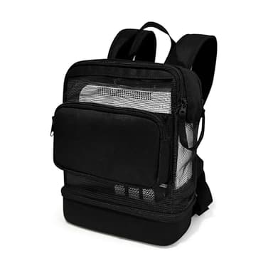 O2TOTES Lightweight Backpack Compatible with Drive DeVilbiss iGo2 POC Custom Fit Carrier with Storage Pockets & Large Bottom Compartment for Extra Batteries, Accessories