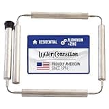 Water Connection, Aluminum Zinc Anode Rod for Hot Water Heater, Flexible Aluminum Anode Rod, Get Rid of Rotten Egg Smell in Hot Water, Hex Head ¾ NPT x 44" Segmented, Easy Installation in Small Areas