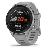 Garmin Forerunner® 255S, Smaller GPS Running Smartwatch, Advanced Insights, Long-Lasting Battery, Powder Gray (Renewed)