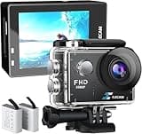 Xilecam WiFi Sports Camera 4xZoom Action Camera 40m/131ft Underwater Waterproof with 2 X1050 mAh Batteries and Multi-Function