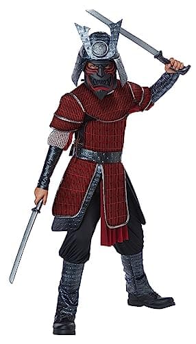 California Costumes Child Deluxe Samurai Costume Large Red/Black