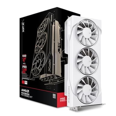 XFX Swift AMD Radeon RX 9060 XT OC White Triple Fan Gaming Edition 16GB RX 9060XT RX-96TS316W7