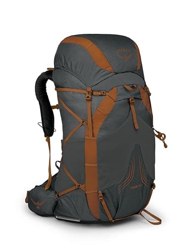 Osprey Exos 58L Men's Ultralight Backpacking Backpack, Dark Charcoal, S/M