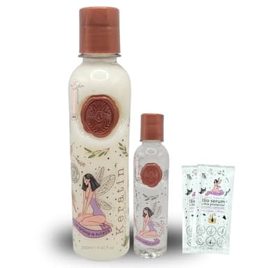 Ritual Botánico Keratina Orgánica | Treatment to Straighten, Repair and Relax Hair | All Natural, Organic & Vegan Ingredients | Product of Colombia| Keratin Medium, 250ml/8.45 Fl Oz)