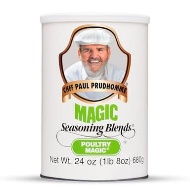 Magic Seasonings Blends Poultry Magic Seasoning, MSG-Free Chicken, Gluten-Free Rub, For Roasting, Grilling & Cooking, Kosher & Halal Certified, 24 oz