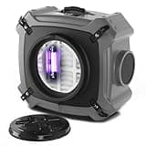 Abestorm Air Scrubber 4 Stage with UV-C Light, HEPA/Activated Carbon Filter, MERV-10 Filter, Industrial Commercial Air Scrubbers Negative Air Machine Cleaner, 550CFM Airflow, V2