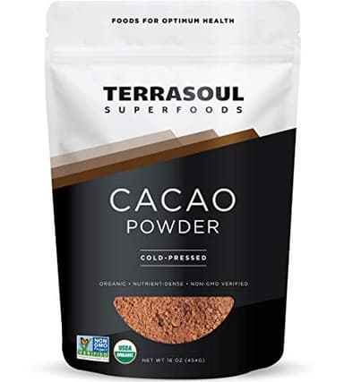 Terrasoul Superfoods Raw Organic Cacao Powder, 2 Lbs (2 Pack) - Raw | Keto | Vegan