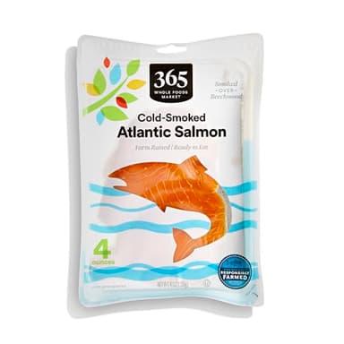 365 by Whole Foods Market Cold Smoked Atlantic Salmon, 4 OZ