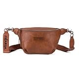 Wrangler Large Fanny Packs for Women Waist Bag Travel Belt Bags Crossbody Sling Purse
