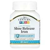 21st Century Slow Release Iron Tablets, 60 Count