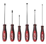 Milwaukee 48-22-2706 6Piece Phillips and Slotted Head Screwdriv Ing Set W/Magnetic Tips and Trilobe Handles