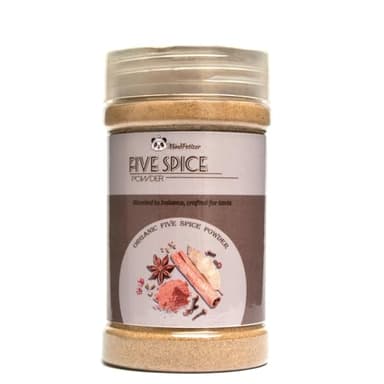 Chinese Five Spice Powder 2.6oz - Authentic Chinese 5 Spice Seasoning, Natural Asian Spice Blend with Organic Cloves, Star Anise, Cinnamon | Perfect for Stir Fry, Dumplings, Marinade, Soup