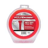 Weed Warrior Pulverizer Universal Trimmer Line with Line Cutter, 0.105" Diameter x 100', Red
