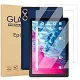 elitegadget 2-Pack Glass Screen Protector For Vortex BTAB10 Tablet 10.1 Inch - Tempered Glass Film High Definition 9H Hardness
