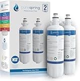 PureSpring Certified Replacement Refrigerator Water Filter for LG ADQ36006101, LT700P, ADQ36006102, LFDS22520S, LFXS24623S, LFXS30766S, LFXS29766S, Kenmore 46-9690, 469690 NSF 42 Certified (2 Pack)