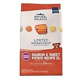 Natural Balance Limited Ingredient Small Breed Adult Grain-Free Dry Dog Food, Salmon & Sweet Potato Recipe, 4 Pound (Pack of 1)