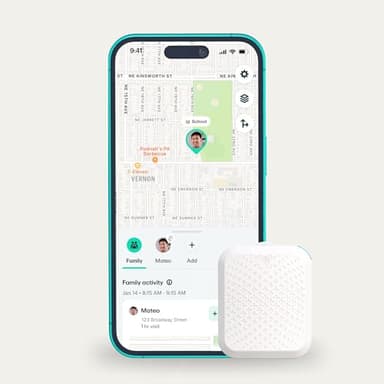 Greenlight Safe Kids - GPS Tracker for Kids with SOS Button, Safe Zone Alerts, Advanced Indoor & Outdoor Tracking, No Phone Needed, Up to 30 Day Battery Life | Subscription Required