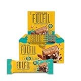 FULFIL Protein Snack Bars, Chocolate Salted Caramel, 15g Protein, Pantry Staples, 12 Count