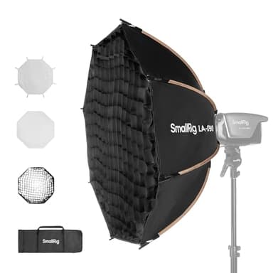SmallRig 35"/90cm Softbox LA-O90 Quick Release Octagon Soft Box for Bowens Mount COB Lights for SMALLRIG for Neewer for Aputure for Godox