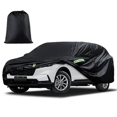 Car Cover Custom Fit for Honda CRV 1997-2026, Toyota RAV4 2006-2026, Waterproof All Weather for Automobiles Full Exterior Cover Rain Sun Snow Protector with Door Zipper
