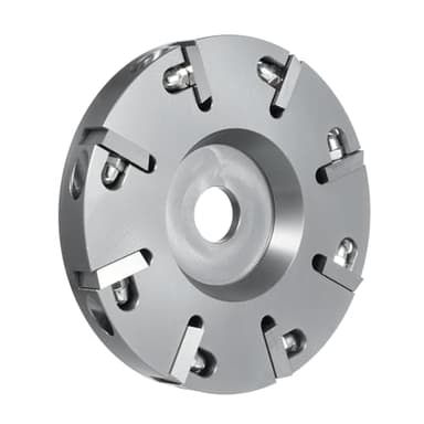 Vislone 8 Blades Livestock Hoof Trimming Grinding Wheel Sheep Cattles Horses Cow Trimming Plate Wood Carving Disc Aluminum Alloy Electric Angle Grinder Attachments Tool