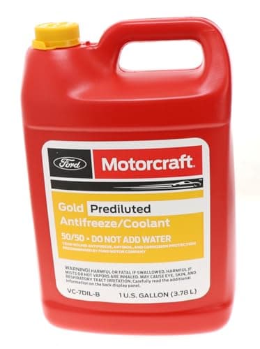 Ford Genuine Ford Fluid VC-7DIL-B Gold Pre-Diluted Antifreeze/Coolant - 1 Gallon