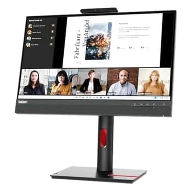 Lenovo ThinkCentre TIO22GEN5 22" Class Webcam Full HD LED Monitor - 16:9 - Black