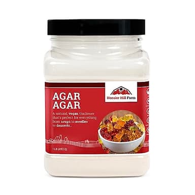 Hoosier Hill Farm Agar Agar Powder, 1LB (Pack of 1)