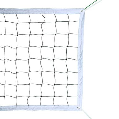 Professional Volleyball Net Outdoor Heavy Duty with Aircraft Steel Cable, VolleyballNet for Backyard, 32x3FT Portable Volleyball Nets for Pool Schoolyard Beach, Badminton/Pro VolleyballNets Set