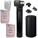 AFWFilters Iron Pro 2 Combination Water Softener Iron Filter Fleck 5600SXT Digital Metered Valve 64,000 Grain - High Flow for Whole House Use - Removes Hardness, Iron, Manganese, Sediment, Rust