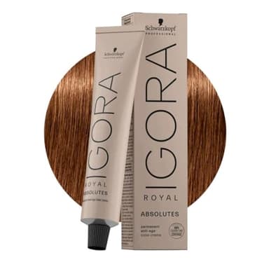 Schwarzkopf Professional Igora Royal Absolutes Hair Color, 7-60, Medium Blonde Chocolate Natural, 2.1 Ounce
