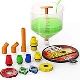 EPAuto Spill Proof Radiator Coolant Filling Funnel Kit