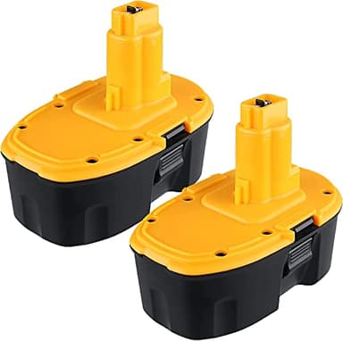 Akkopower 18V Replacement Battery for DeWalt: 2 Pack 5.0Ah 18 Volt XRP Batteries for DC9096 DC9098 DE9098 DE9096 DE9098 DW9096 Cordless Power Tools