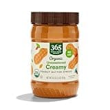 365 by Whole Foods Market, Organic Unsweetened Peanut Butter, 16 Ounce